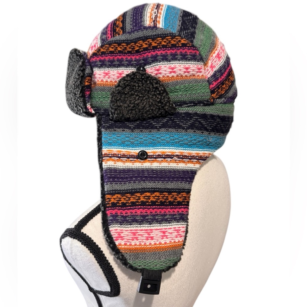 Adora Aztec Trapper Hat - Picture 2 of 8